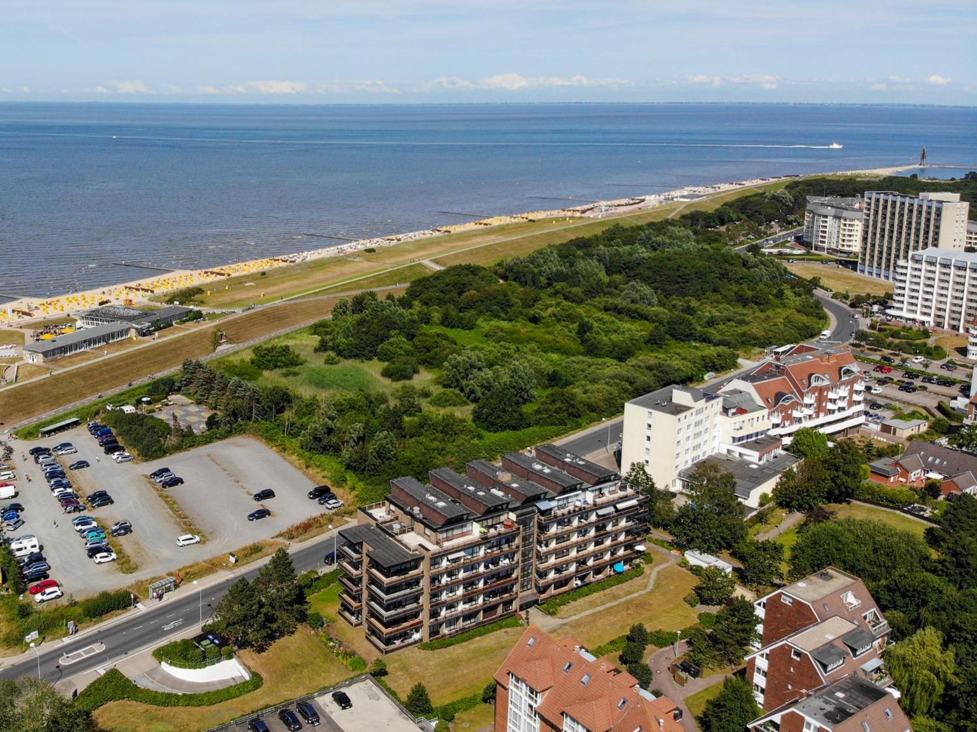Whg. 121 Haus Jan Am Strand Cuxhaven Esterno foto